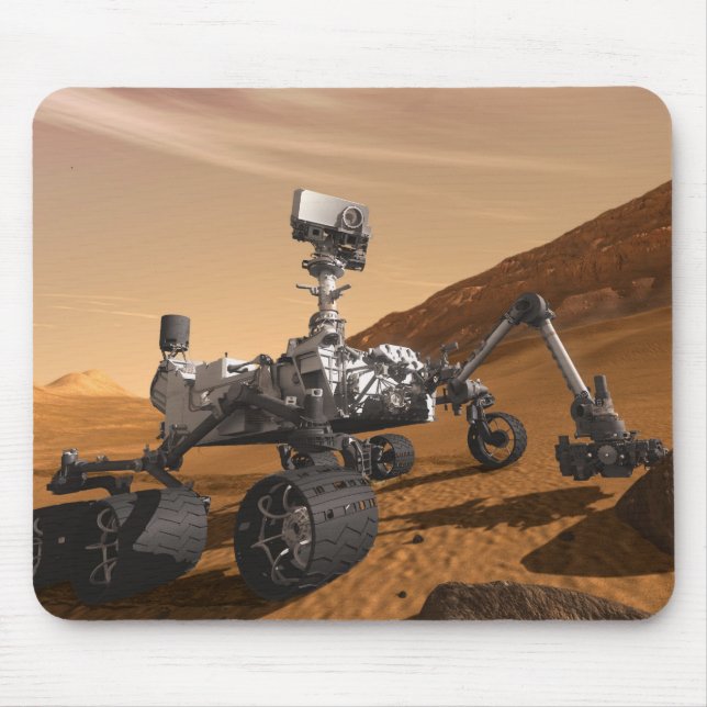 Tapis De Souris Curiosité : Prochain Mars Rover (Devant)