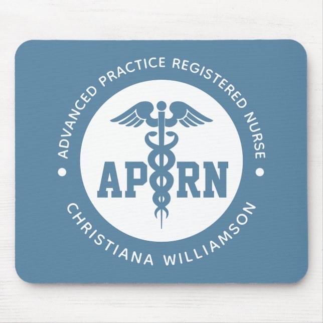 Tapis De Souris Custom APRN Advanced Practice Registered Nurse (Devant)