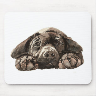 Tapis De Souris Custom Labrador Retriever - Collection de chiens
