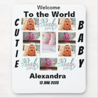 Custom New Baby 11 Photo Collage