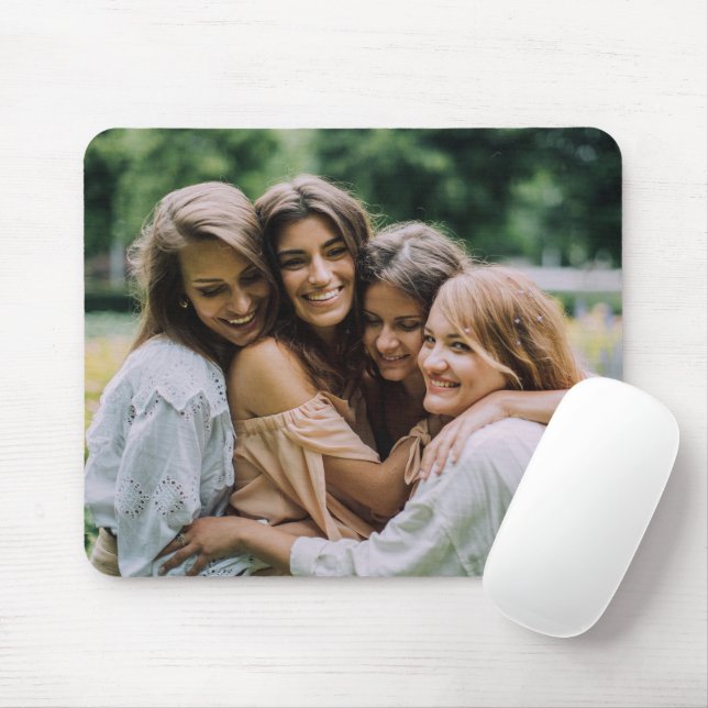 Tapis De Souris Custom Photo Best Friends Mousepad (Avec souris)