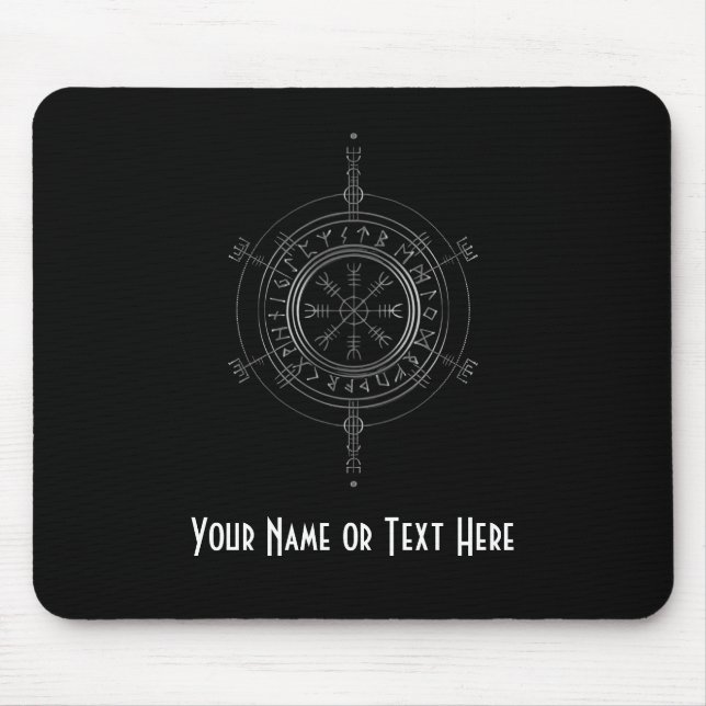 Tapis De Souris Customizable Norse Motif Mouse Pad (Devant)
