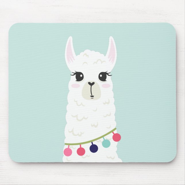Tapis De Souris Cute Alpaca (Devant)