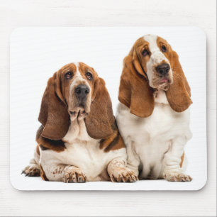 Tapis De Souris Cute Amoureux de les chiens Chiot Cadeau Basset Ho