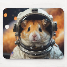 Cute astronaute spatiale Hamster