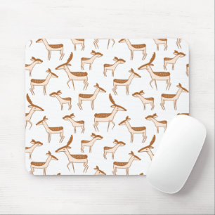 Tapis De Souris Cute Baby Deer and Family