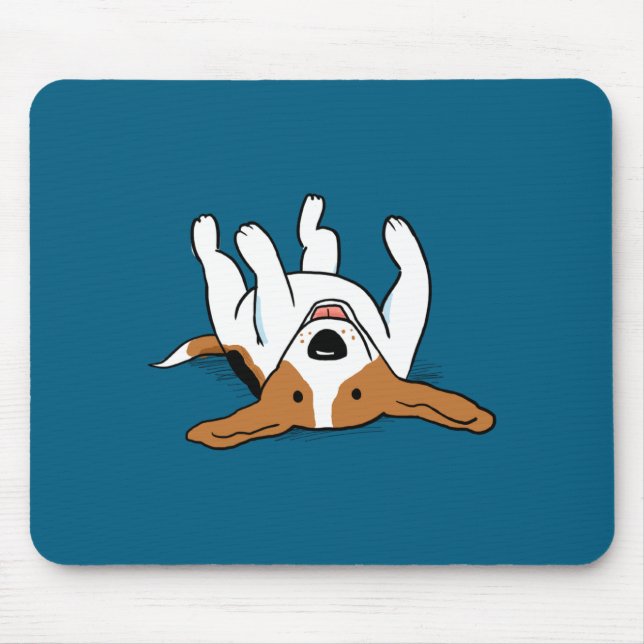 Tapis De Souris Cute Beagle Cartoon Dog  (Devant)