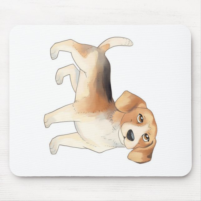 Tapis De Souris Cute Beagle Dog (Devant)
