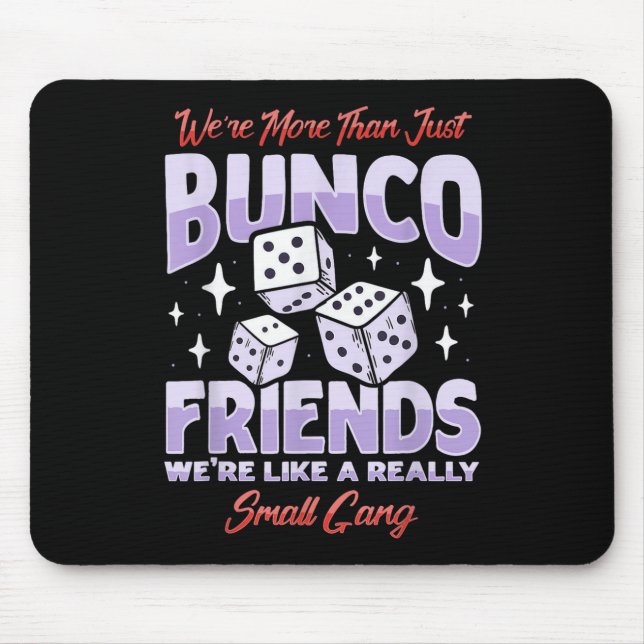 Tapis De Souris Cute Bunco Night Squad Apparel Jeu Bunco (Devant)