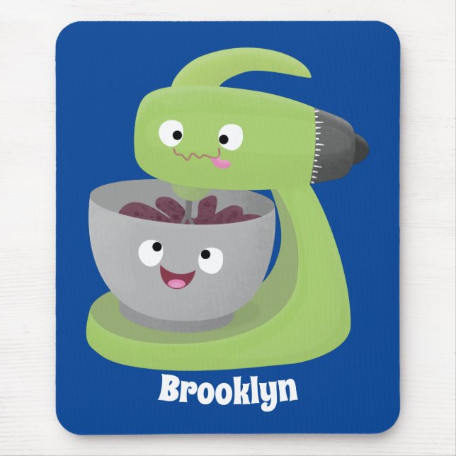 Tapis De Souris Cute cake mixer cuisine appareil dessin animé (Devant)