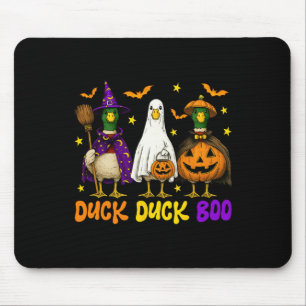 Tapis De Souris Cute Canard Canard Boo Amusant Oie Éffrayante Hall