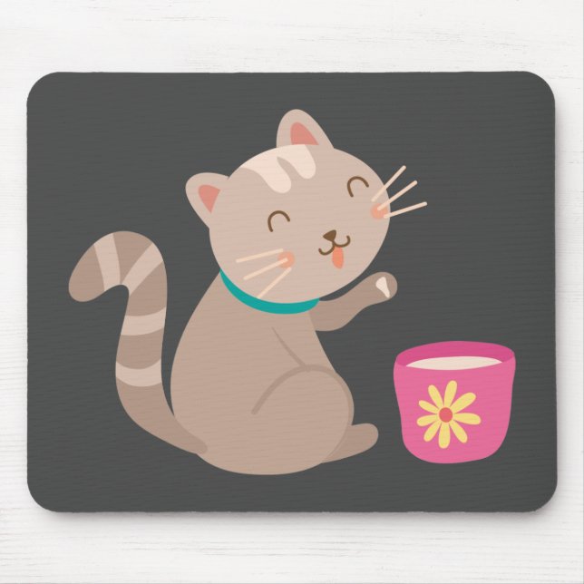 Tapis De Souris Cute cat (Devant)