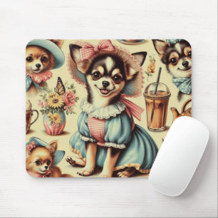 Tapis De Souris Cute Chihuahua Peinture Chiot