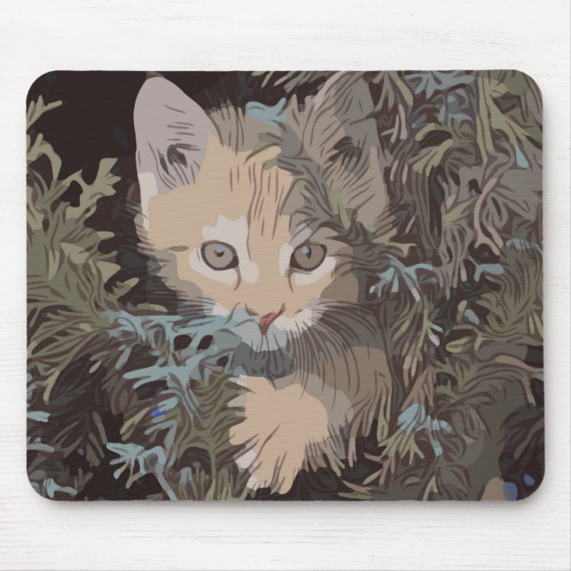 Tapis De Souris Cute Collection de chats 3 (Devant)