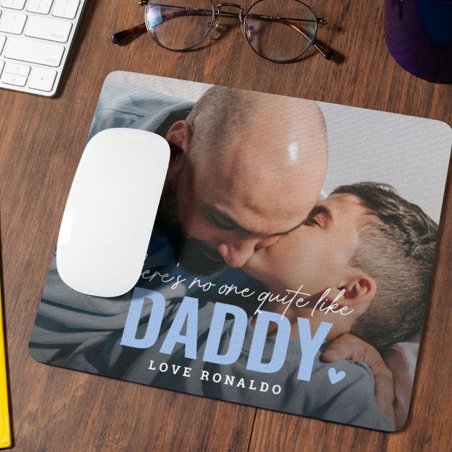 Tapis De Souris Cute Custom Photo Keepsaké DADDY Cadeau (Créateur téléchargé)