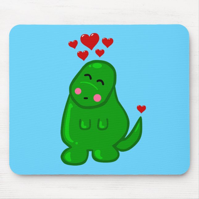 Tapis De Souris Cute Dinosaur (Devant)