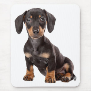 Tapis De Souris Cute Doxin Chiot Wiener Aimer Chien Maman Dachshun