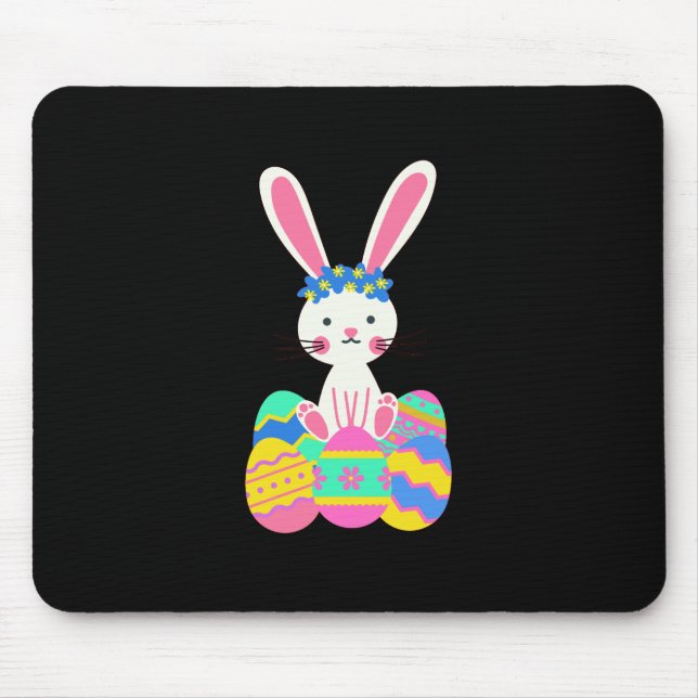 Tapis De Souris Cute Easter Bunny (Devant)