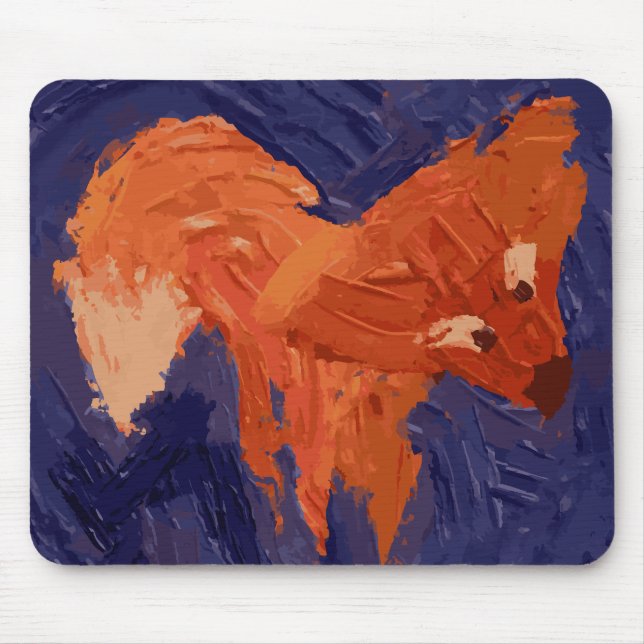 Tapis De Souris Cute Fox Mouse Pad (Devant)