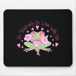 Tapis De Souris Cute Frog - Je suis complètement amoureux de toi