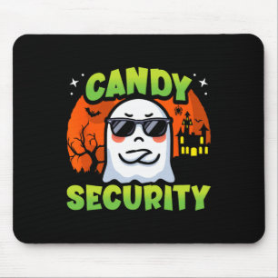 Tapis De Souris Cute Ghost Kids Halloween - Candy Sécurité - Drôle