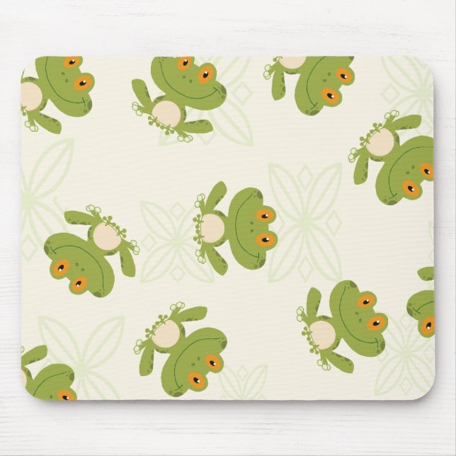 Tapis De Souris Cute Green Frog (Devant)