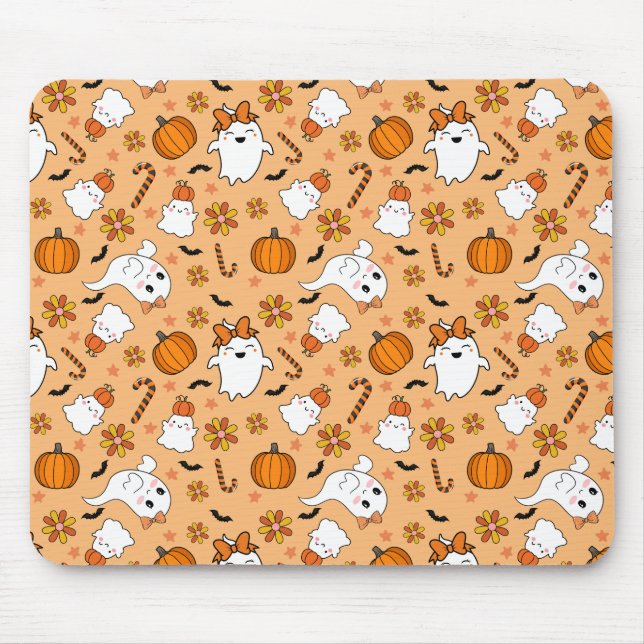 Tapis De Souris Cute Halloween (Devant)