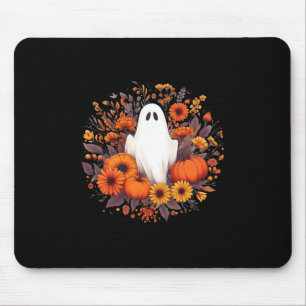 Tapis De Souris Cute Halloween Éffrayant Fantôme Automne Citrouill