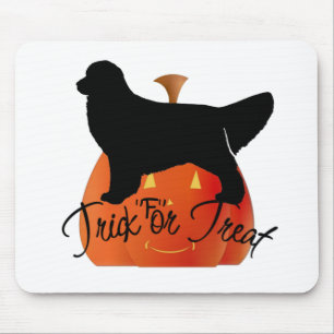 Tapis De Souris Cute Halloween Golden Retriever Objets
