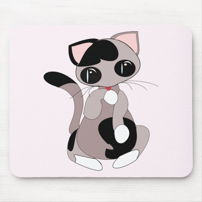 Tapis De Souris Cute Kitty (Devant)