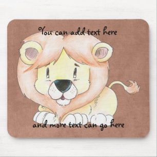 Tapis De Souris Cute Lion Mousepad