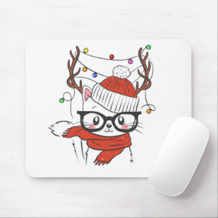 Tapis De Souris Cute little cat with