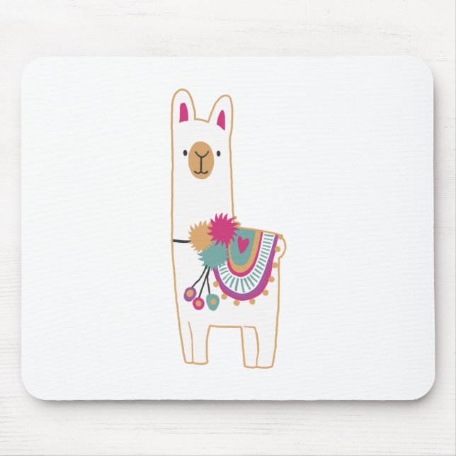 Tapis De Souris Cute llama (Devant)