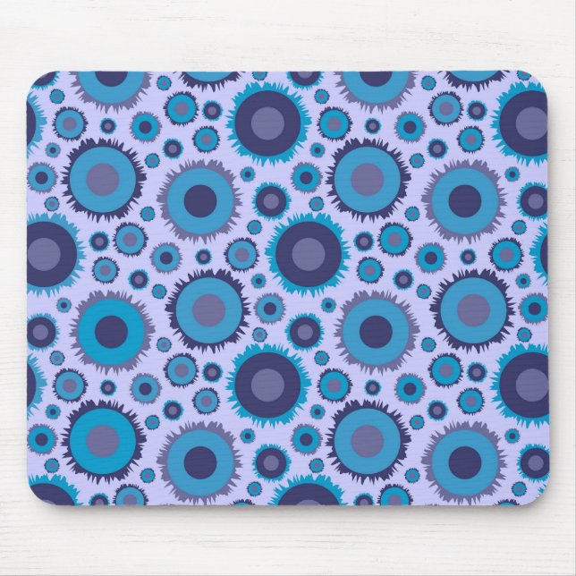 Tapis De Souris Cute multi-blue colors (Devant)
