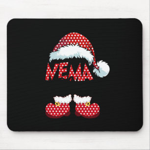Tapis De Souris Cute Nema Claus Nouvel Noël Père Noël