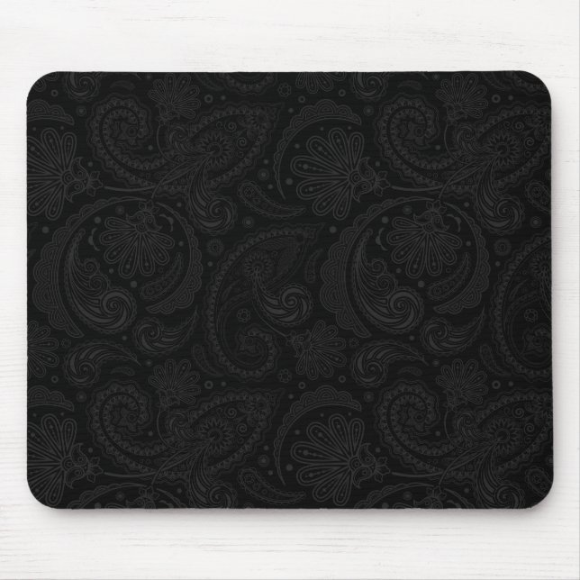 Tapis De Souris Cute noir paisley leggings motifs (Devant)