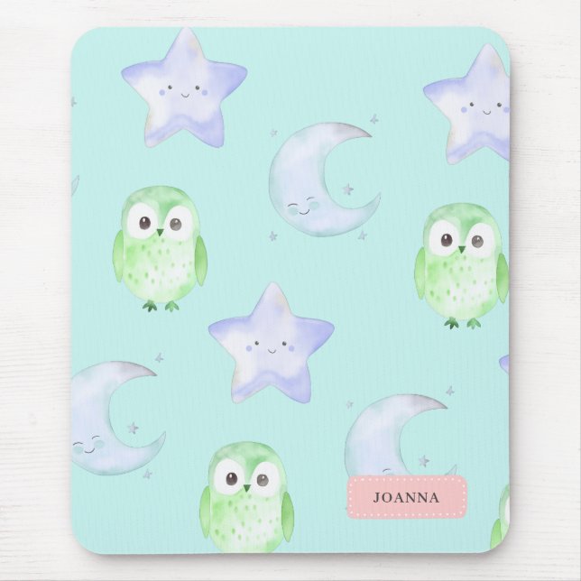 Tapis De Souris Cute Owl (Devant)