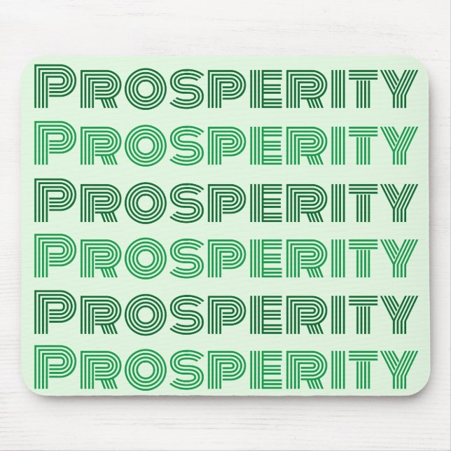 Tapis De Souris Cute Prosperity Green Inspiration (Devant)