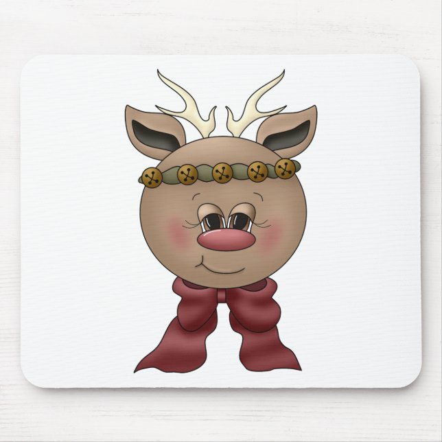 Tapis De Souris Cute Reindeer (Devant)