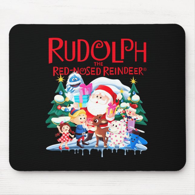 Tapis De Souris Cute Rudolph The Red Nosed Reindeer Christmas Spec (Devant)