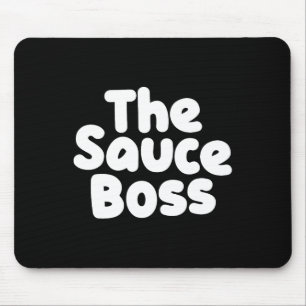 Tapis De Souris Cute Sauce Boss Chef Bbq Cuisiner Nourriture Humor