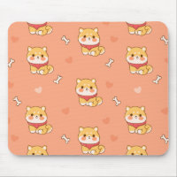 Cute Shiba Inu Motif sans couture