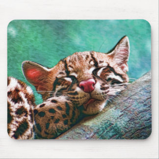 Tapis De Souris Cute Sleeping