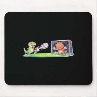 Tapis De Souris Cute T-Rex botte le ballon Tricviops gardien de bu