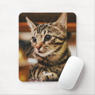 Tapis De Souris Cute Tabby (Customisez-Le)