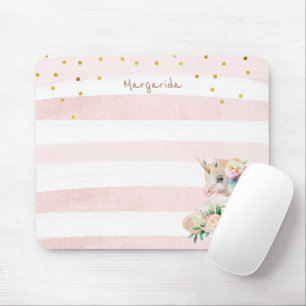 Tapis De Souris Cute Unicorn fille magique