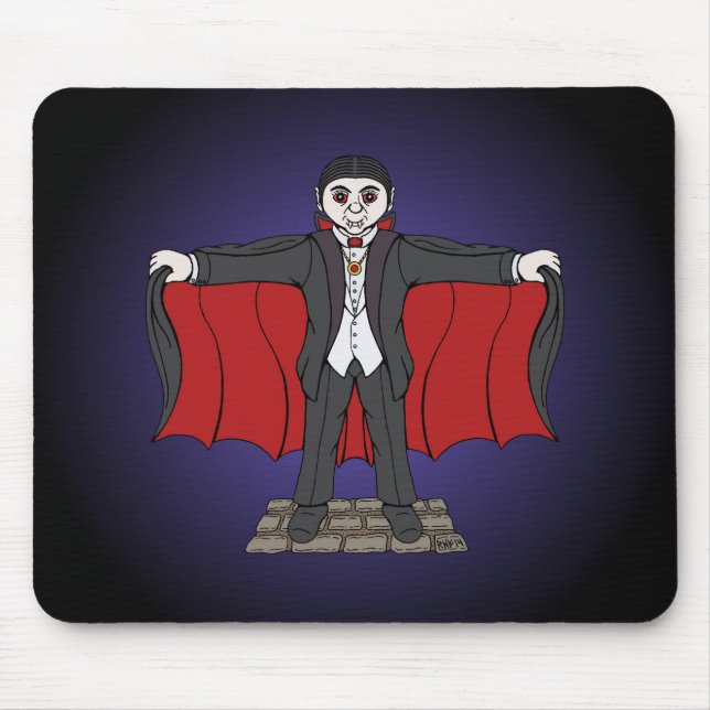 Tapis De Souris Cute Vampire/Dracula (Devant)