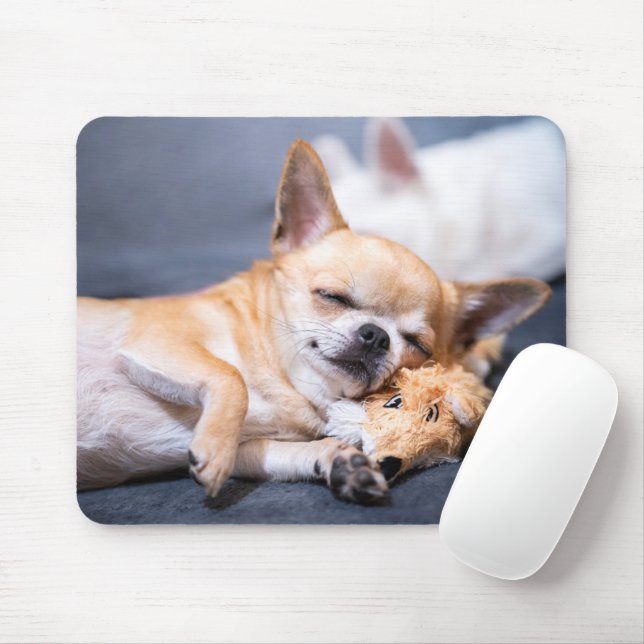 Tapis De Souris Cutest Baby Animals | Red-haired Chihuahua Dog (Avec souris)