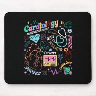 Tapis De Souris Cvicu Cardiac Infirmière Retro Anatomie Cardiologi