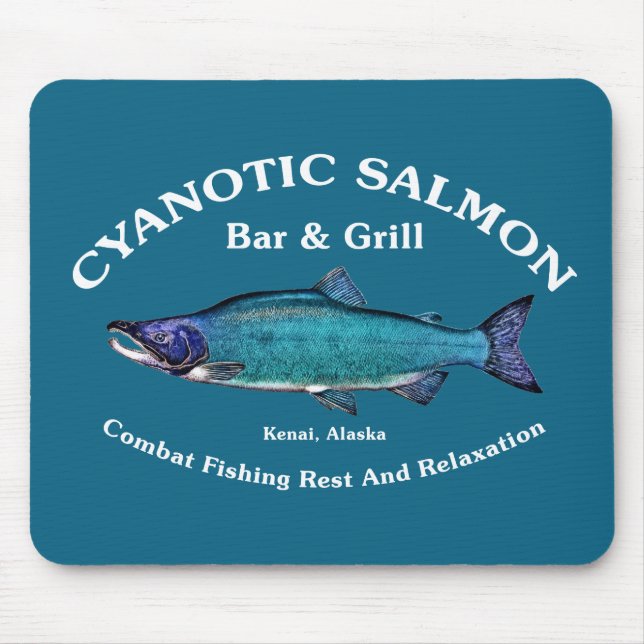 Tapis De Souris Cyanotic Salmon Bar & Grill (Devant)